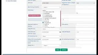 HBsAg & HBIG information updation in the RCH portal explained in Kannada