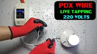PAANO MAG DUGTONG NG PDX WIRE SA LIVE 220V