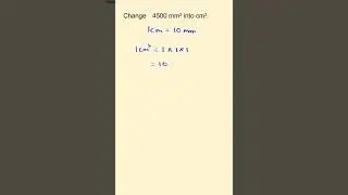 Converting Volume Units GCSE Maths