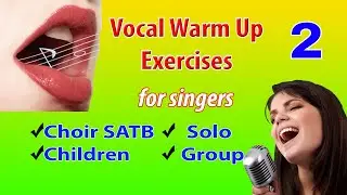 Vocalization 2 | Vocal Warm ups | Voice Lesson | Choir Vocalization |