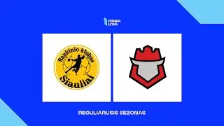 Pirma lyga. RK „Šiauliai“ - Vilniaus SM „Sostinės tauras-VHC“