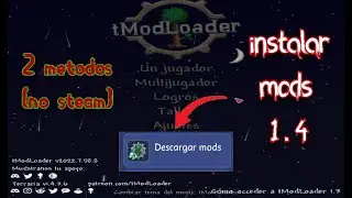 Como Instalar Mods en Terraria 1.4 (Tmodloader) ☕