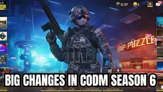 Huge new changes in CODM Season 6