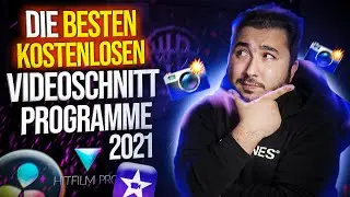 DIE BESTEN KOSTENLOSEN VIDEOSCHNITTPROGRAMME: 🎞️ Videoschnittsoftware für YouTube Videos! KOSTENLOS!