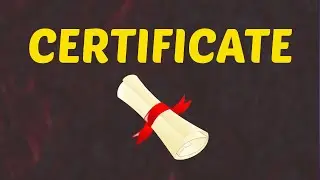 What Does CERTIFICATE Means || Meanings And Definitions With Example in ENGLISH