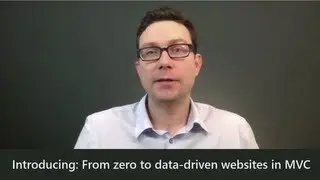 Introducing online courese: From zero to data-driven MVC websites
