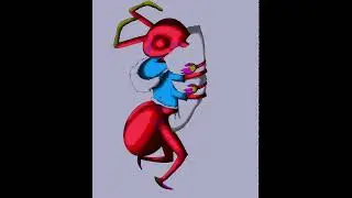 Ipad art season 3- Ant commission