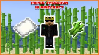 Speedrunning Paper in MINECRAFT