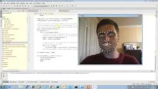 Real-time facial landmark detection with Python, OpenCV and dlib