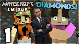 DIAMONDS! - Ep. 1 |  1.16.1 SMP - Minecraft Java Edition
