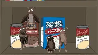 Having a pep talk with the roaches - THE CARTOON SERIES ( EP:1 )