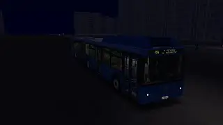 Поездка на Автобусе ЛиАЗ 6213.71 в OMSI 2 Маршрут №754 М. Беляево - Ул. акад. Капицы и Обрано