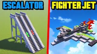5 Epic REDSTONE Builds In Minecraft || Minecraft Builds Hack