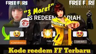 kode reedem FreeFire terbaru 3 maret 2021 || Avatar Kelly😊