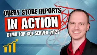 Query Store Common Reports 20 min SQL SERVER DEMO with Daniel Maenle