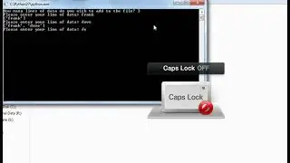 Python Code: Writing to a text file