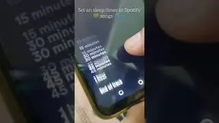 Sleep timer in Spotify 💚 | AZAR CHANNEL | Tamil 