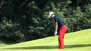 [300FPS] Bae Sang Moon Iron with Practice Golf Swing (11)