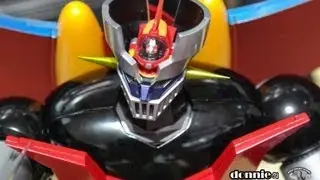 [DX SOUL OF CHOGOKIN] Mazinger Z & Jet Scrander Set Review - LED Flashing, Speech Gamble TEST