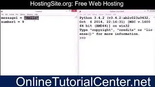 Python Programming Tutorial: Variables in Python