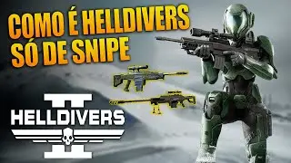 TESTANDO O MODO FULL SNIPE EM HELLDIVERS 2