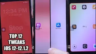 *NEW* Amazing 12 Cydia Tweaks Compatible iOS 12-12.1.2 (Jailbreak Tweaks)