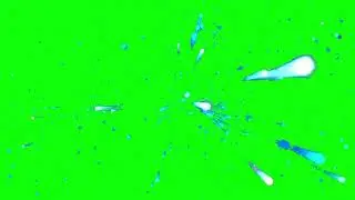 No copyright video green screen transition Meteor shower
