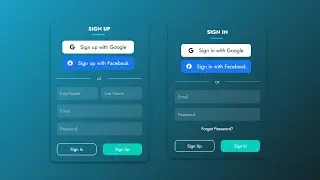 Modern Animated Sign In/Sign Up Form with HTML, CSS, and JavaScript - TLB STATION