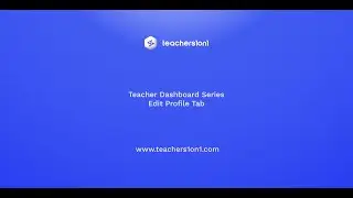 Teachers1on1 | How-To Edit Profile