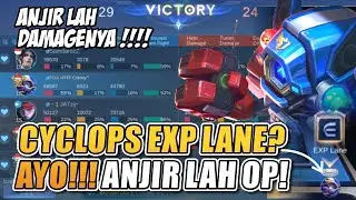 CYCLOPS BUFF: TUTORIAL MAGE DI EXP LANE🤣 NGACO SUMPAH‼️🤣 - Fake Gaming - Mobile Legends