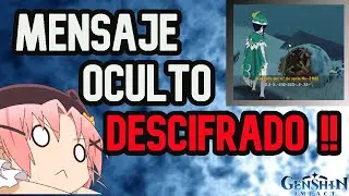 MENSAJE OCULTO DESCIFRADO DE LOS GUARDIANES DE LAS RUINAS GENSHIN IMPACT 1.2