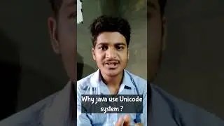 why java use unicode system ? practicing java interview questions | 