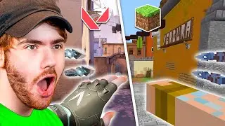 Sapnap Plays VALORANT in Minecraft!?