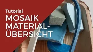 Mosaik Materialübersicht – Glas, Keramik, Marmor, Smalten für deine Mosaikprojekte