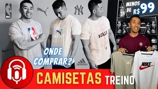 Camisetas de Treino Masculina | Adidas, Nike, NBA, New Era Yankees e Puma