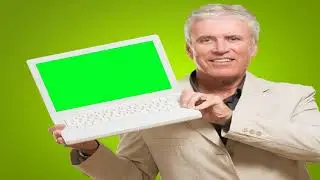 [No Copyright] Laptop Free green screen 