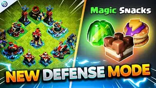 NEW SUPERCHARGED Defenses are AWESOME + MAGIC SNACKS | Sneak Peek 2 Clash of Clans
