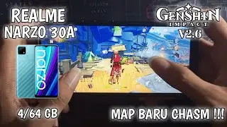 REALME NARZO 30A MASIH KUAT KAH MAIN GENSHIN IMPACT V2.6 !? - Genshin Impact