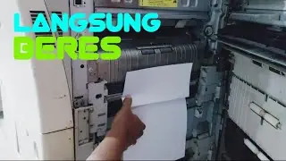 How to deal with paper stuck in the side door