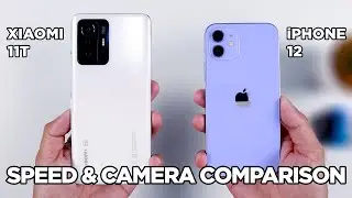 Xiaomi 11T vs iPhone 12 SPEED TEST & CAMERA Comparison | Zeibiz
