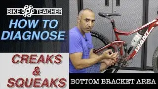 How To Diagnose Creaks and Noisy Sounds When Pedaling. It may be the bottom bracket or is it ?