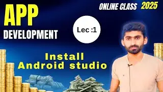 How to Android studio Install | Create Setup of Flutter | Create New Project | Dart Languange