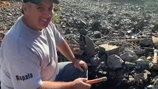 What Tim found 3+ feet down at old silver mine