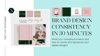 How to create a beautifully consistent digital brand using Canva after the logo.
