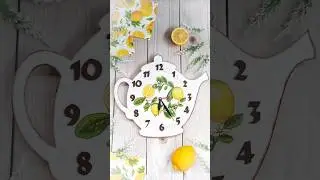 А вы знали, что можно... #shorts #декупаж #decupage #декор #decoration #clock #часы