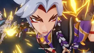 Itto punches a way out cutscene l Genshin Impact