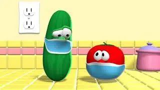 VeggieTales Countertop Scene: Quarantine Edition