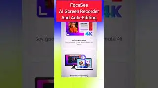 focuSee AI can Screen Recording with Automatic Edit Video #ai #tech #technology #aitools