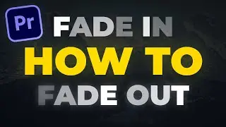 Text Fade In and Fade Out Animation in Premiere Pro | Adobe Premiere Pro tutorial