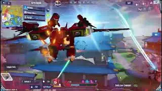 Super Mecha Champions Homuro & Blackthear squads teaming